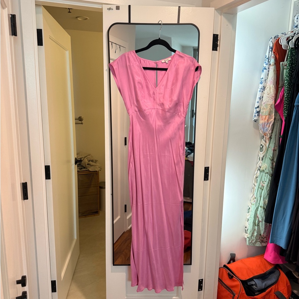 Madewell pink maxi dress NWOT size 4